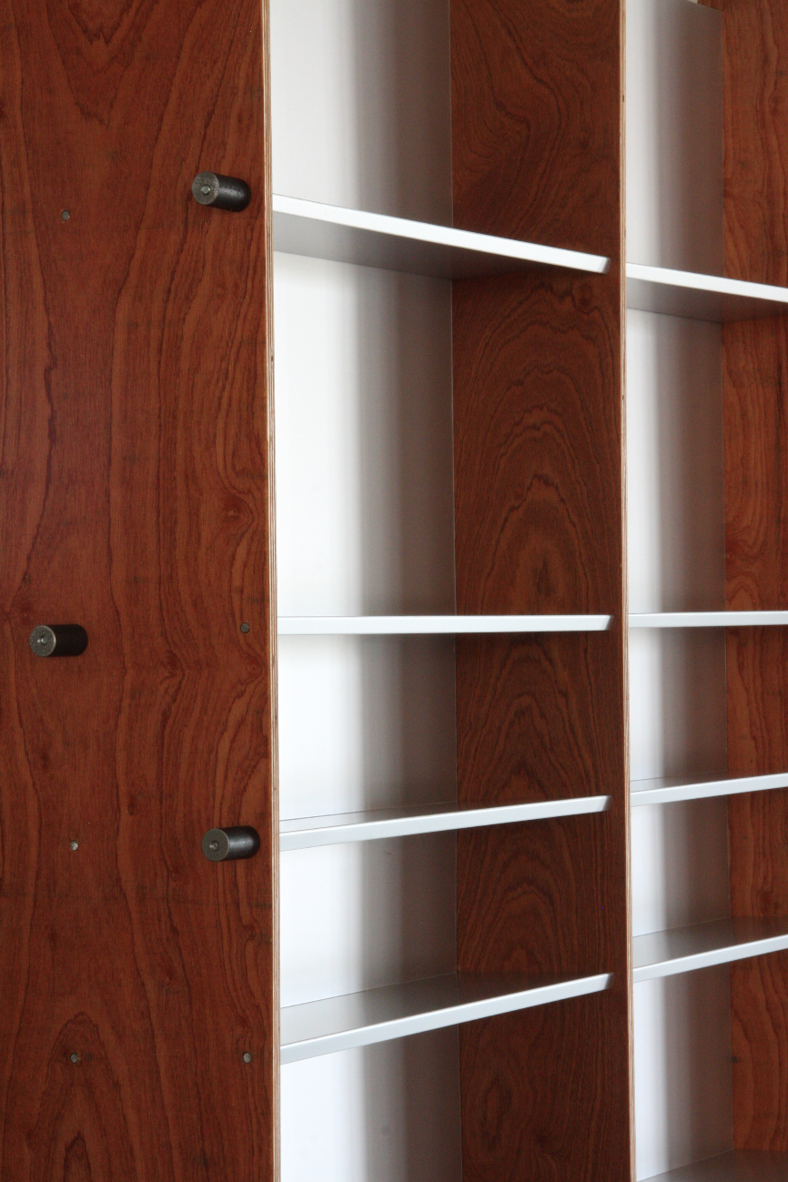 Regal - Metall, Holz